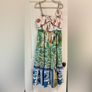 FARM Rio Multicolor Tropical Maxi Dress